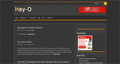 Desktop Screenshot of hey-o.com