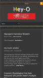 Mobile Screenshot of hey-o.com